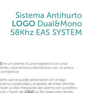Sistema Antihurto AM modelo LOGO