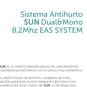 Sistema Antihurto RF modelo SUN