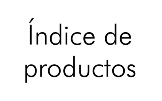 Índex de productes