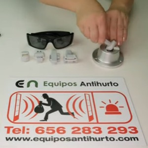 Etiqueta i alarma especial per a ulleres oferta per a òptiques