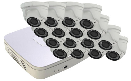 Kit grabador + 16 cámaras HD 1000 líneas